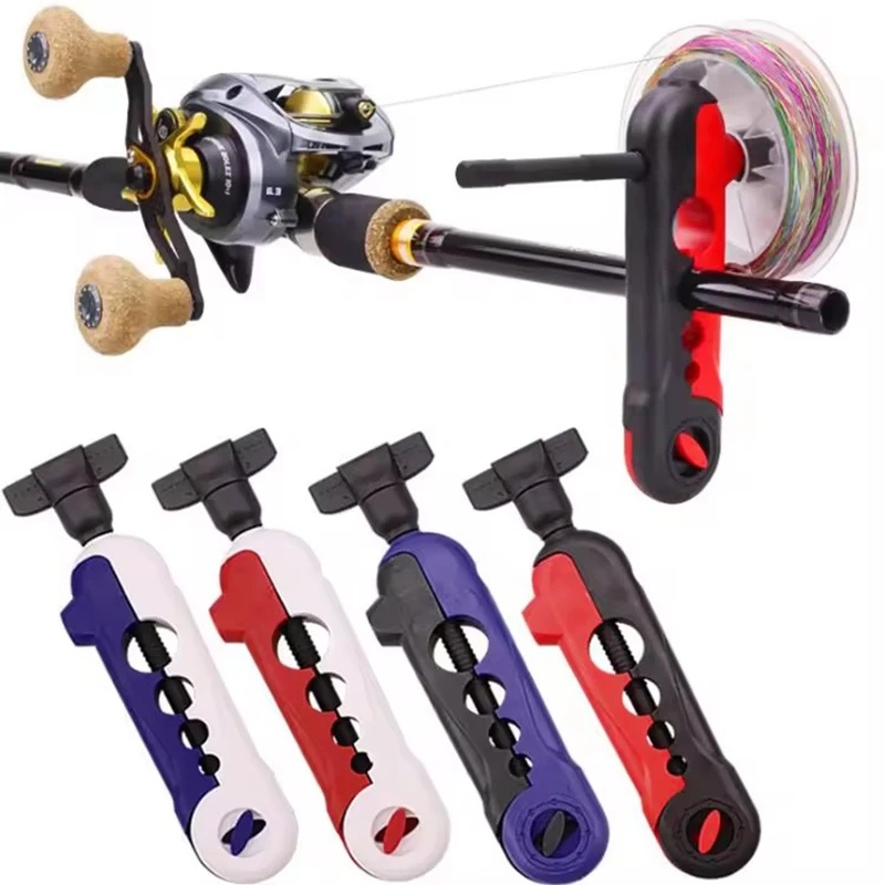 Fishing Line Spool - Tragbarer Universeller Angelschnur-Aufwickler, Verstellbar für Verschiedene