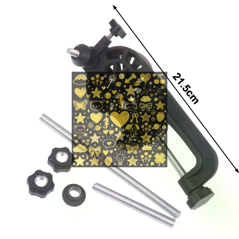 Fishing Line Spooler - Verstellbarer Angelschnurwickler mit Tischklemme, Rutschfester Angelschnur-Aufwickler,